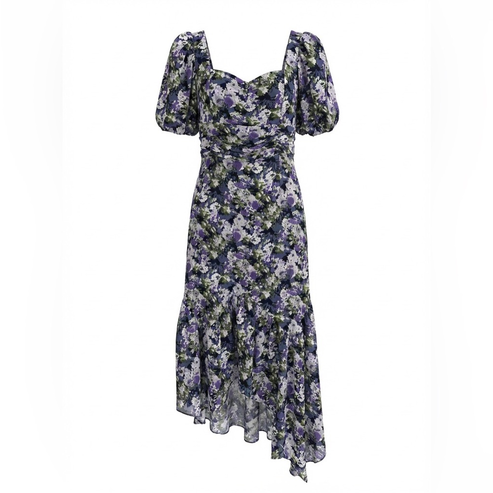 ARTR The Brand Floral Puff Sleeve Dress